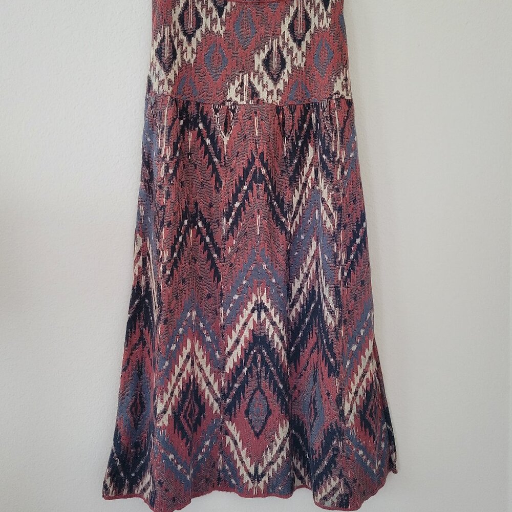 Peruvian Connection Pima Cotton Knit Maxi Skirt, size M